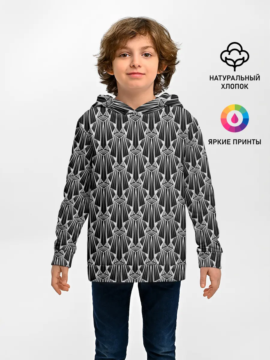 Детское худи / Узор Арт деко