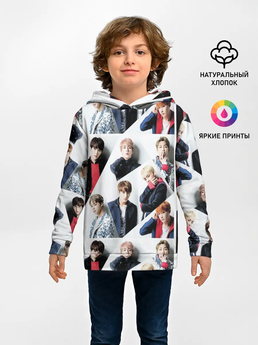 Детское худи / BTS COLLAGE