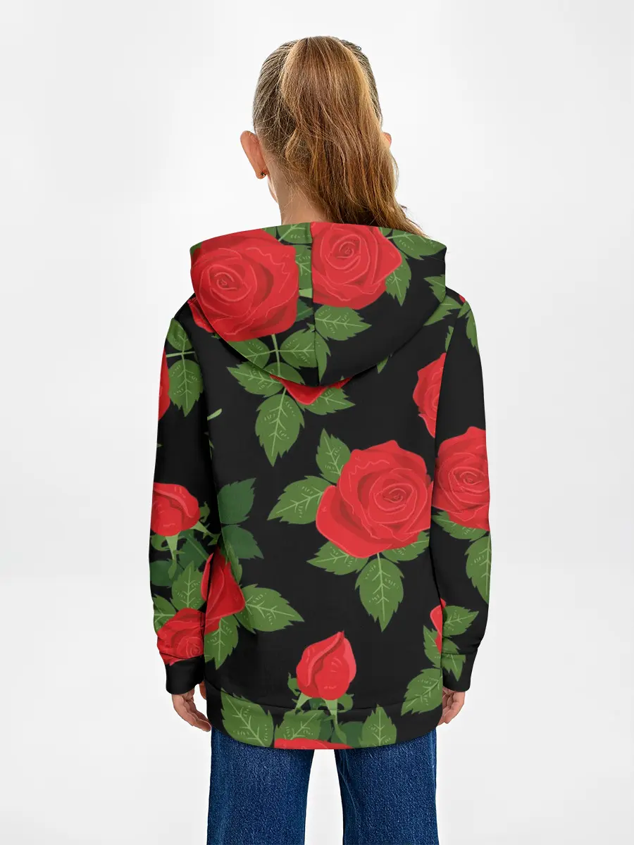 Детское худи / BTS Roses | Black