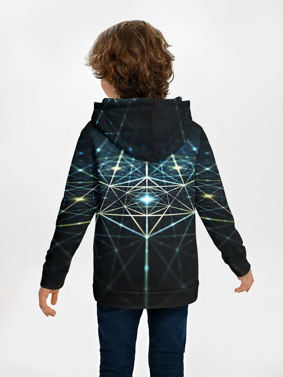 Детское худи / CYBERWORLD ABSTRACT