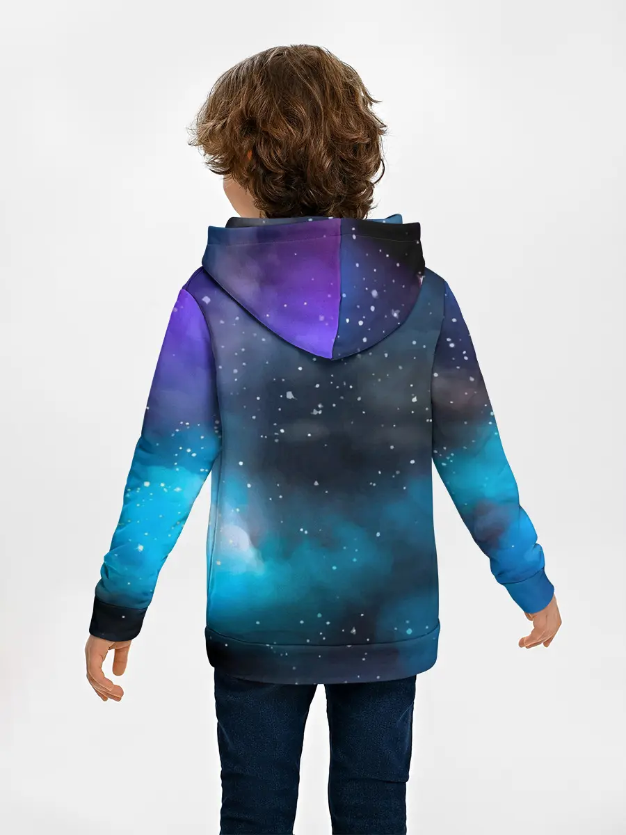 Детское худи / Рисованный Космос