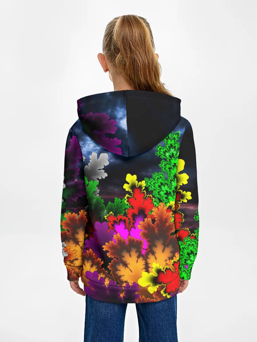 Детское худи / КИСЛОТНАЯ АБСТРАКЦИЯ