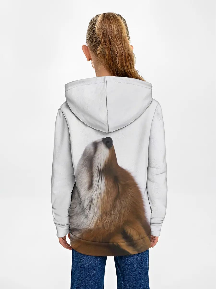 Детское худи / Лиса Главное фыр-фыр