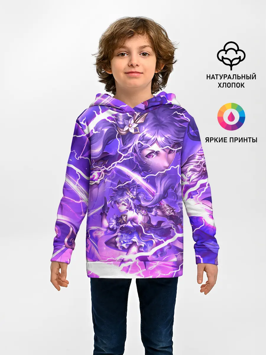 Детское худи / Баал | Genshin Impact | Геншин Импакт