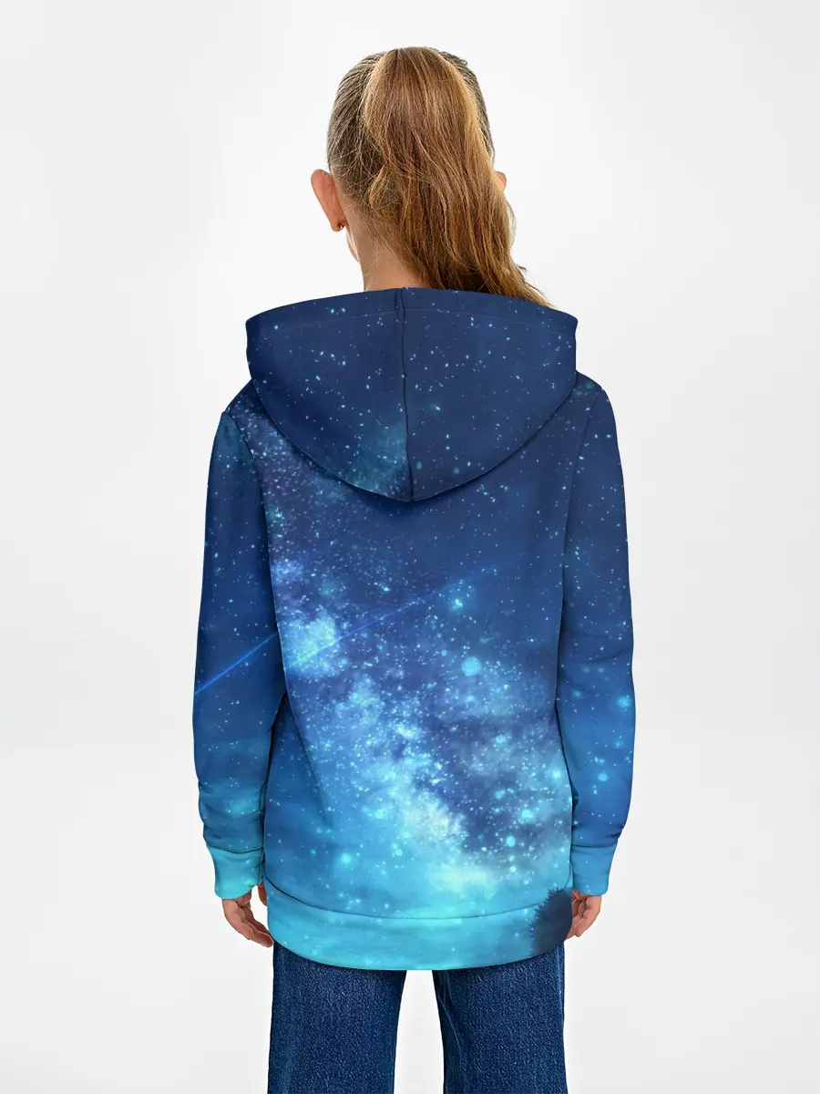 Детское худи / Синяя Небо