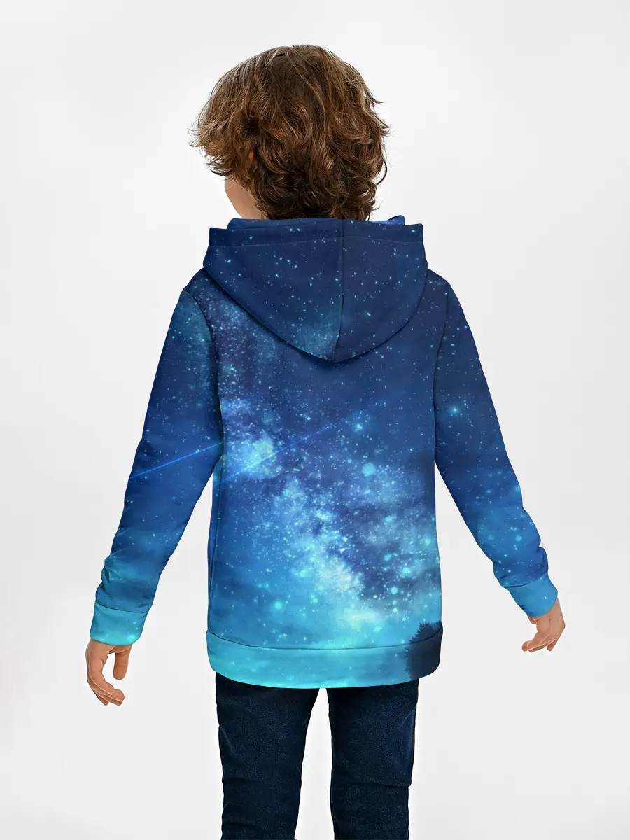 Детское худи / Синяя Небо