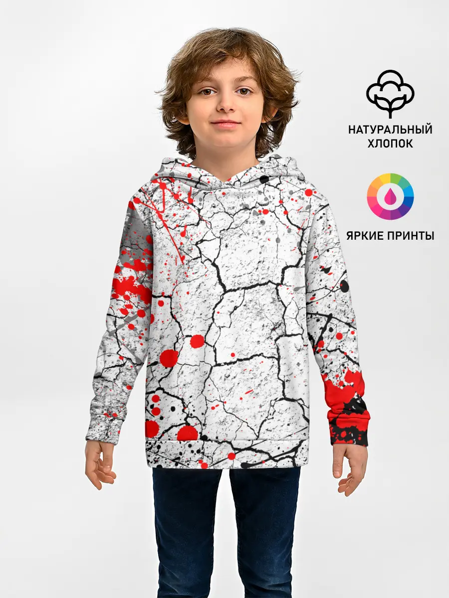 Детское худи / КРОВАВЫЙ ГРАНЖ | BLOODY GRUNGE