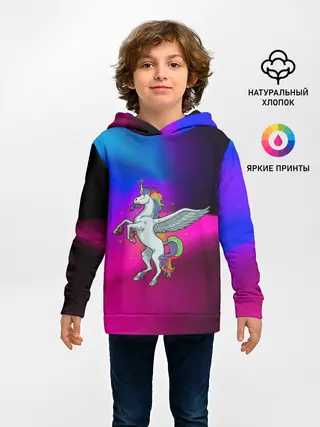 Детское худи / Единорог | Unicorn