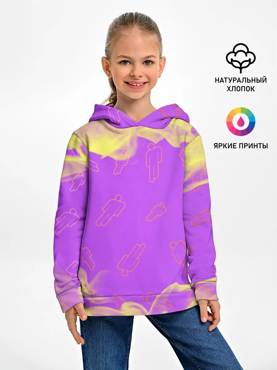 Детское худи / BILLIE EILISH / БИЛЛИ АЙЛИШ