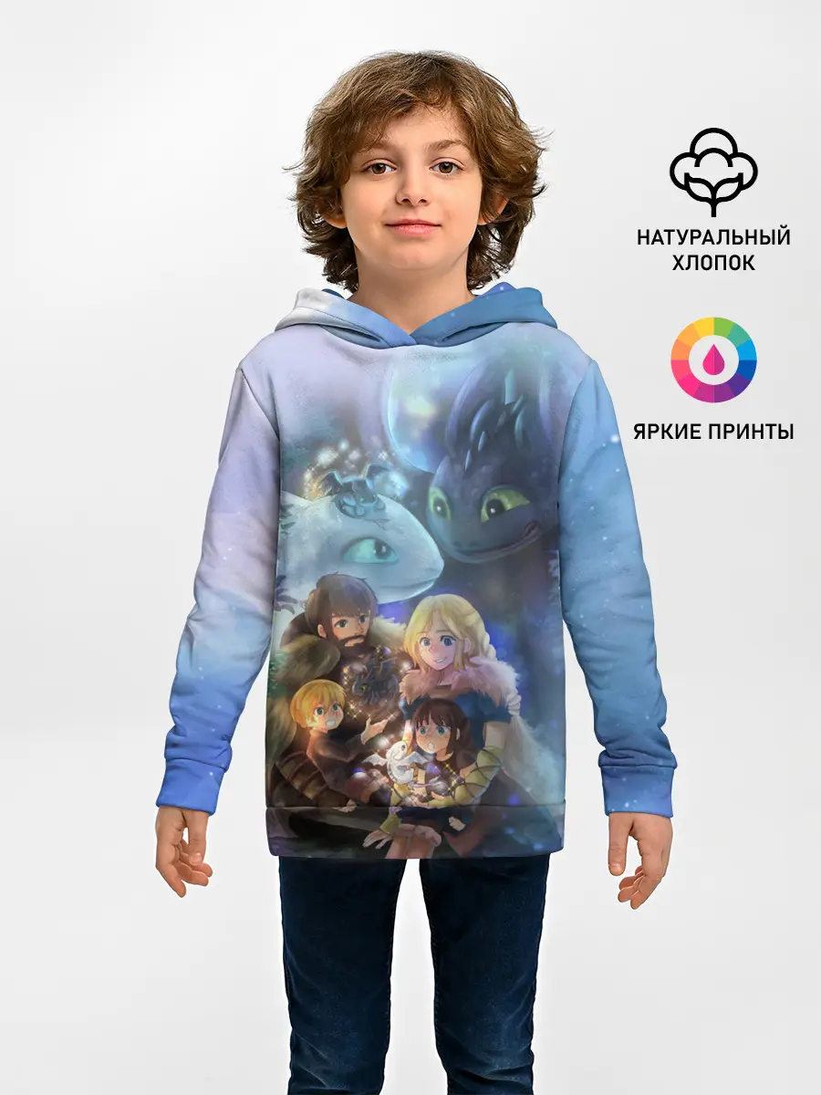 Детское худи / ночная фурия