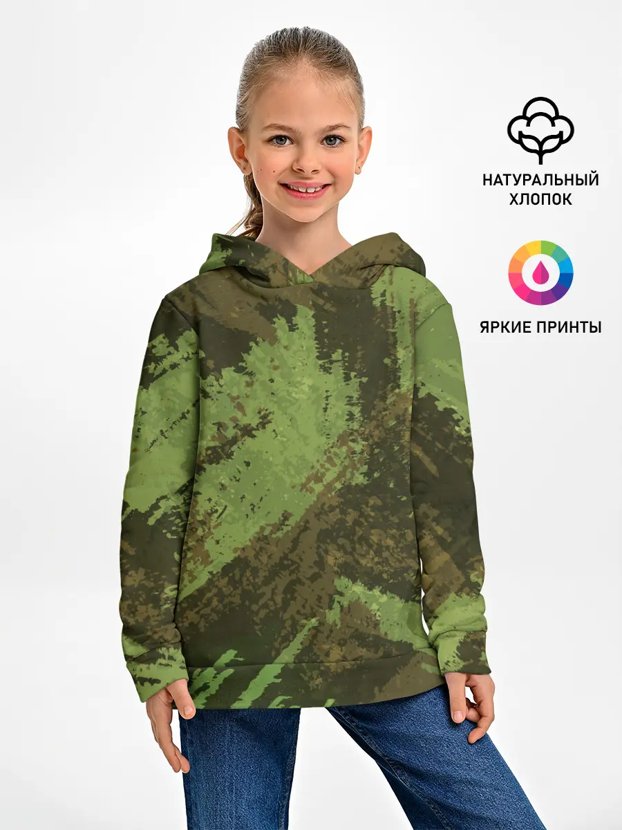Детское худи / КАМУФЛЯЖ BROWN