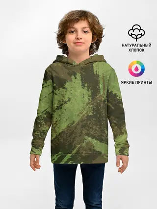 Детское худи / КАМУФЛЯЖ BROWN