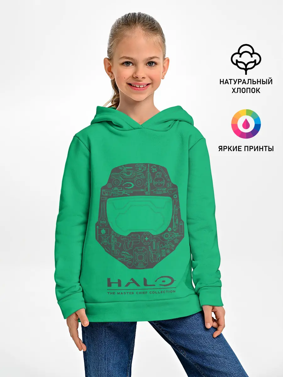 Детское худи / Хэйло грин