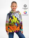 Детское худи / НЕОНОВОЕ ГРАФФИТИ