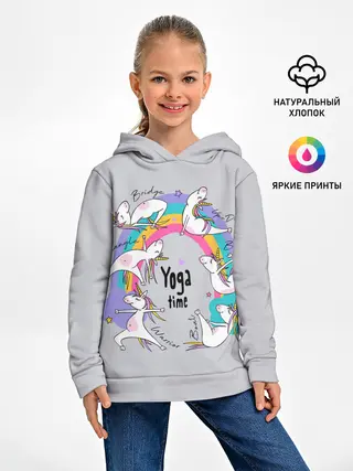 Детское худи / Yoga time