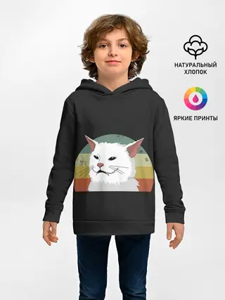 Детское худи / Woman Yelling at Cat