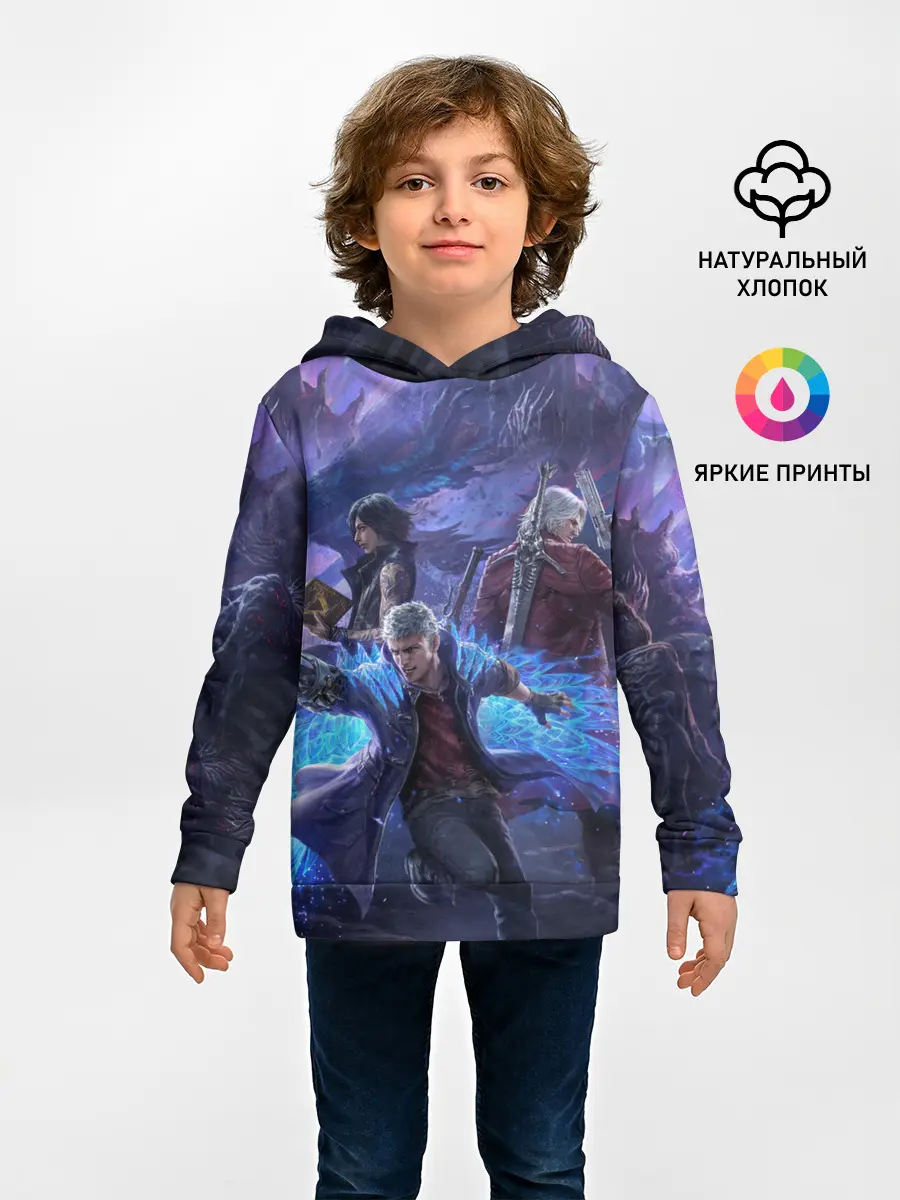 Детское худи / DEVIL MAY CRY | ДЕВИЛ МАЙ КРАЙ