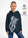 Детское худи / Космический Скейтбординг