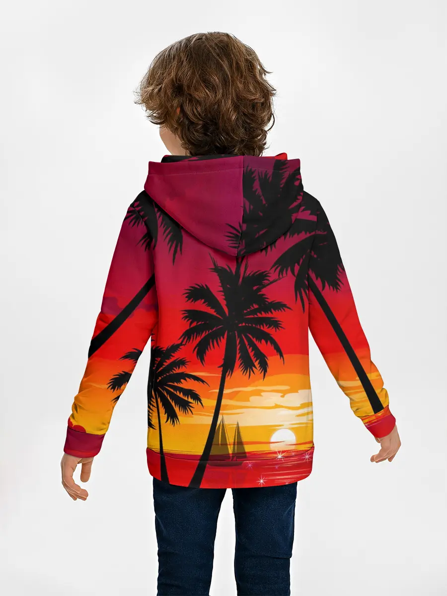 Детское худи / Гавайский закат