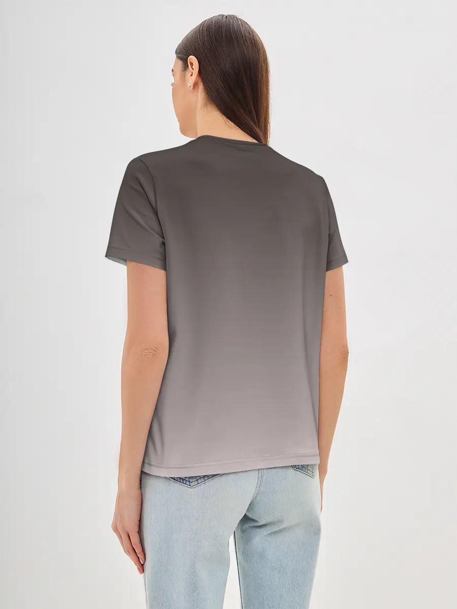 Женская базовая футболка / Чуя Накахара на мотоцикле взрыв