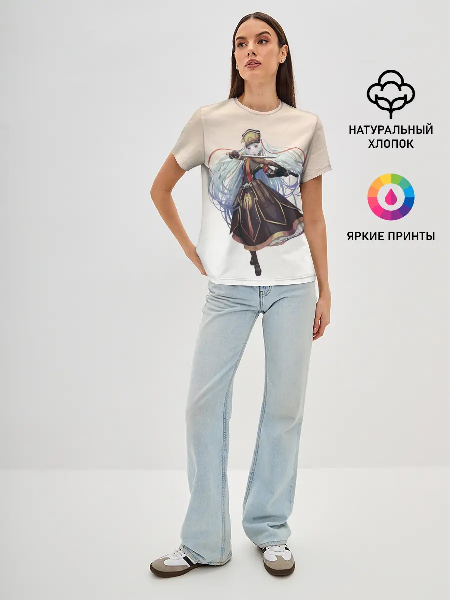 Женская базовая футболка / Танец Альтаира