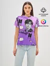 Женская базовая футболка / I purple you