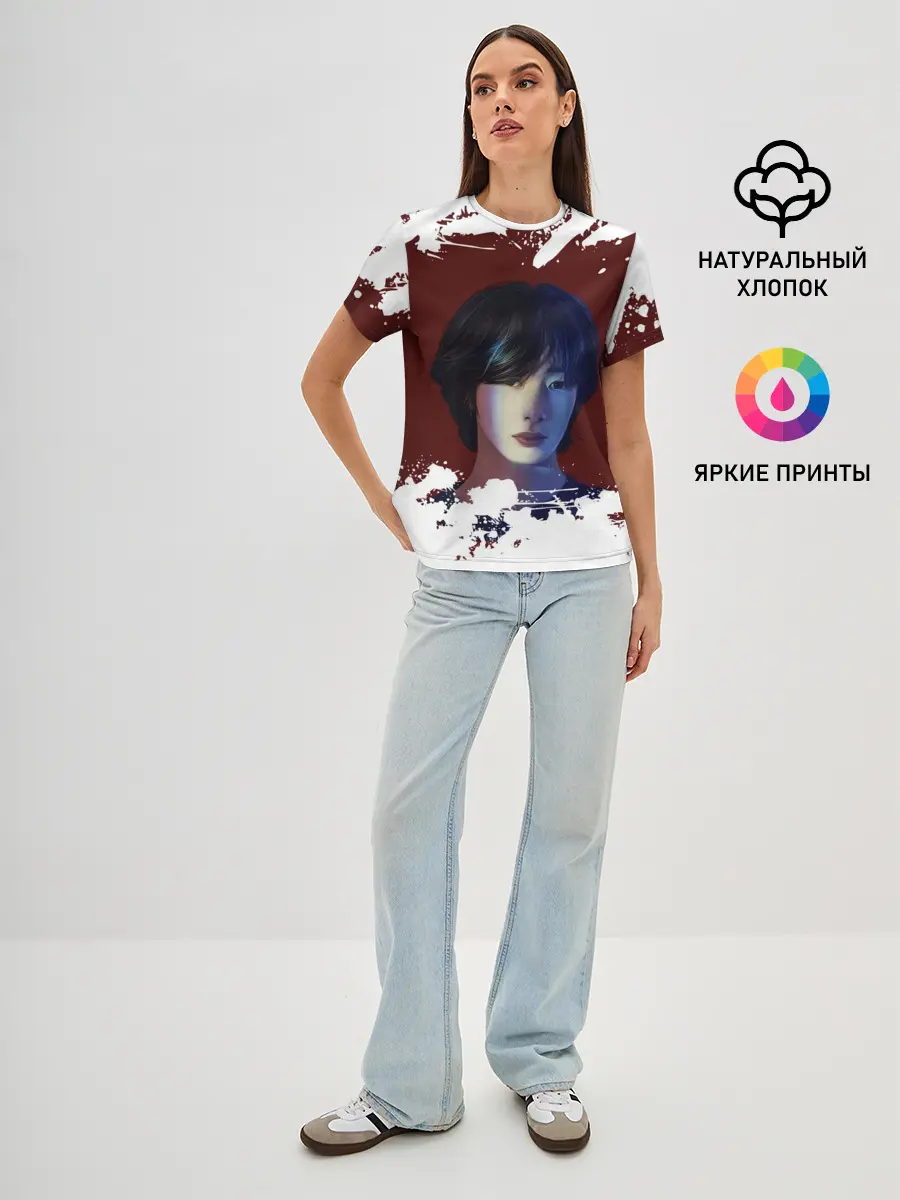 Женская базовая футболка / MONSTA X | МОНСТА Х