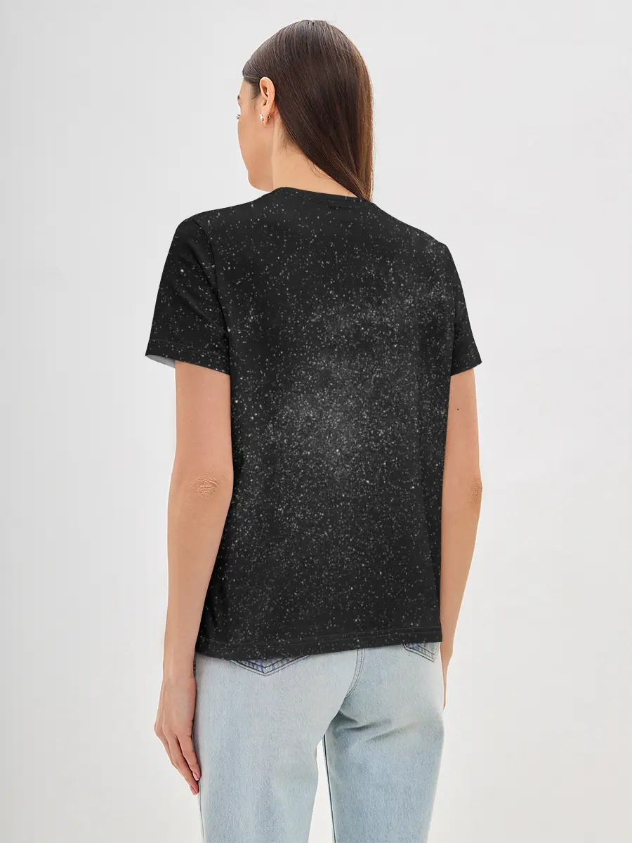 Женская базовая футболка / Directed by robert weide Galaxy