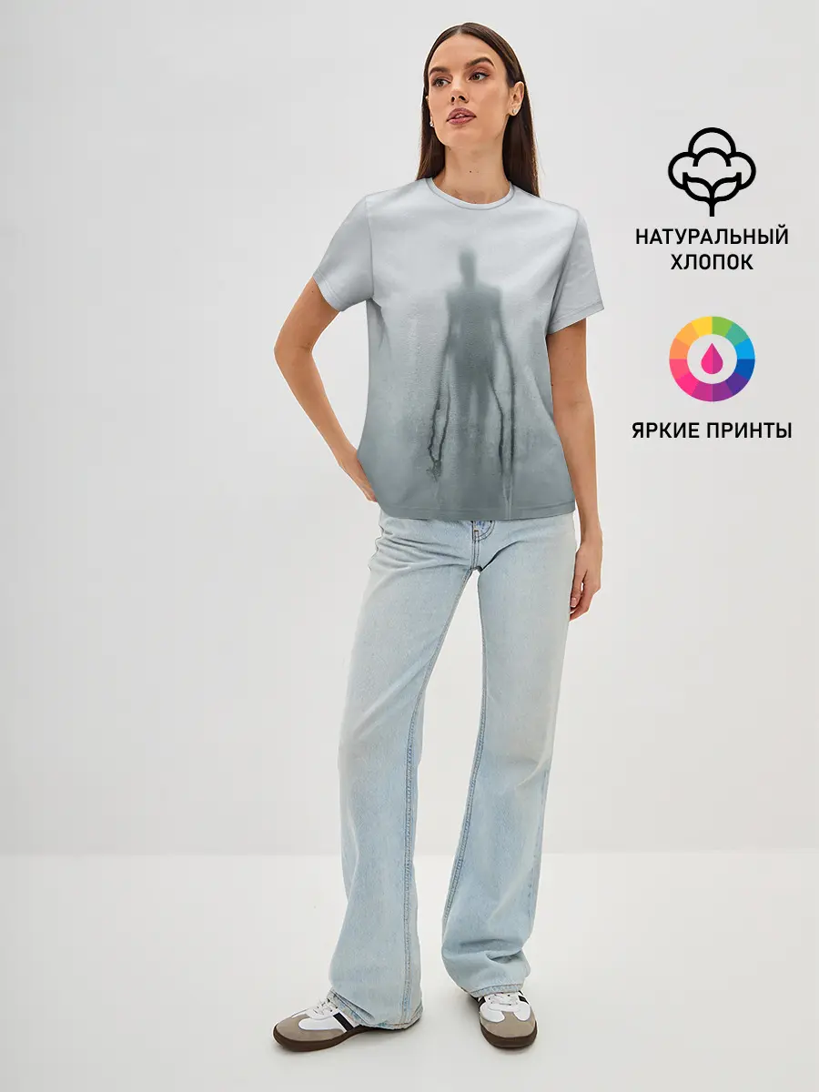 Женская базовая футболка / Slender