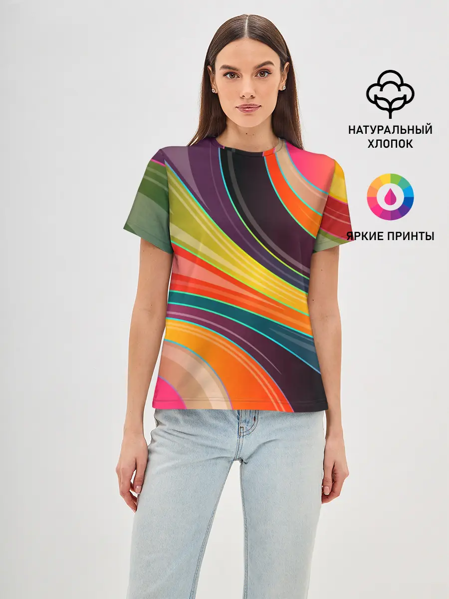 Женская базовая футболка / Палитра