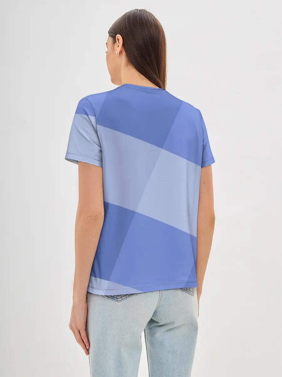 Женская базовая футболка / Теплый минимализм