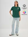 Женская базовая футболка / Italy home EURO 2020