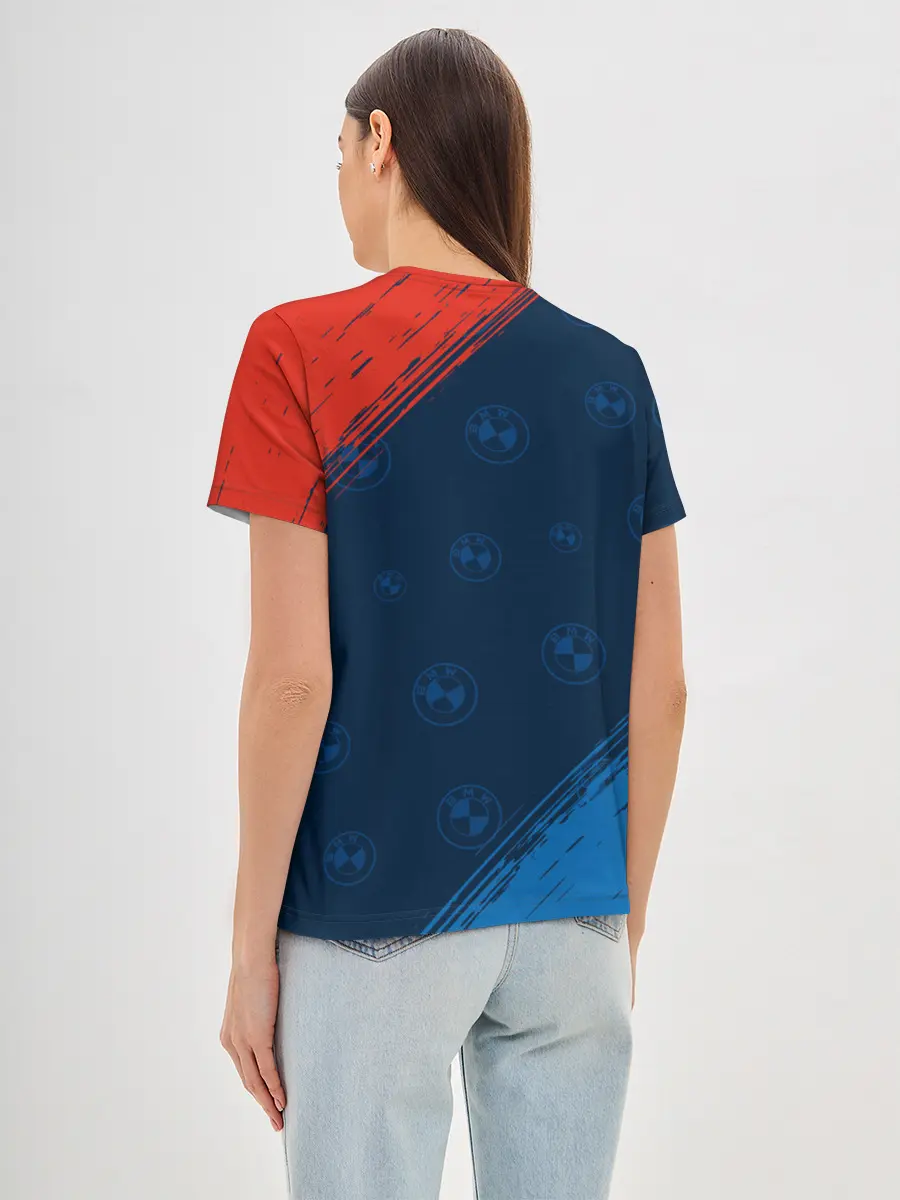 Женская базовая футболка / BMW / БМВ