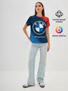 Женская базовая футболка / BMW / БМВ