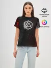 Женская базовая футболка / Linkin Park Logo | Линкин Парк