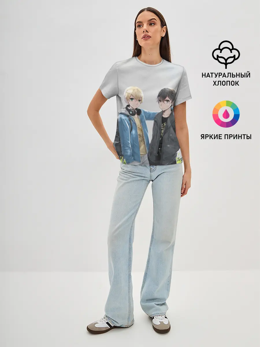 Женская базовая футболка / Алисизация САО