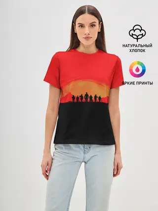 Женская базовая футболка / RDR2 Team