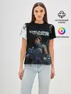 Женская базовая футболка / GEARS OF WAR | ШЕСТЕРЕНКИ