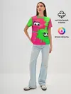 Женская базовая футболка / Splatoon 2