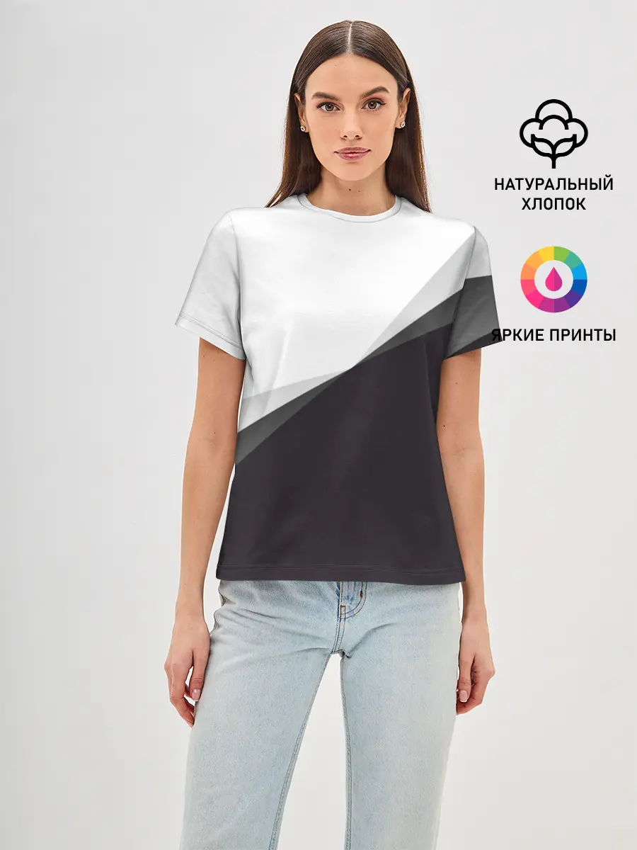 Женская базовая футболка / Минимализм