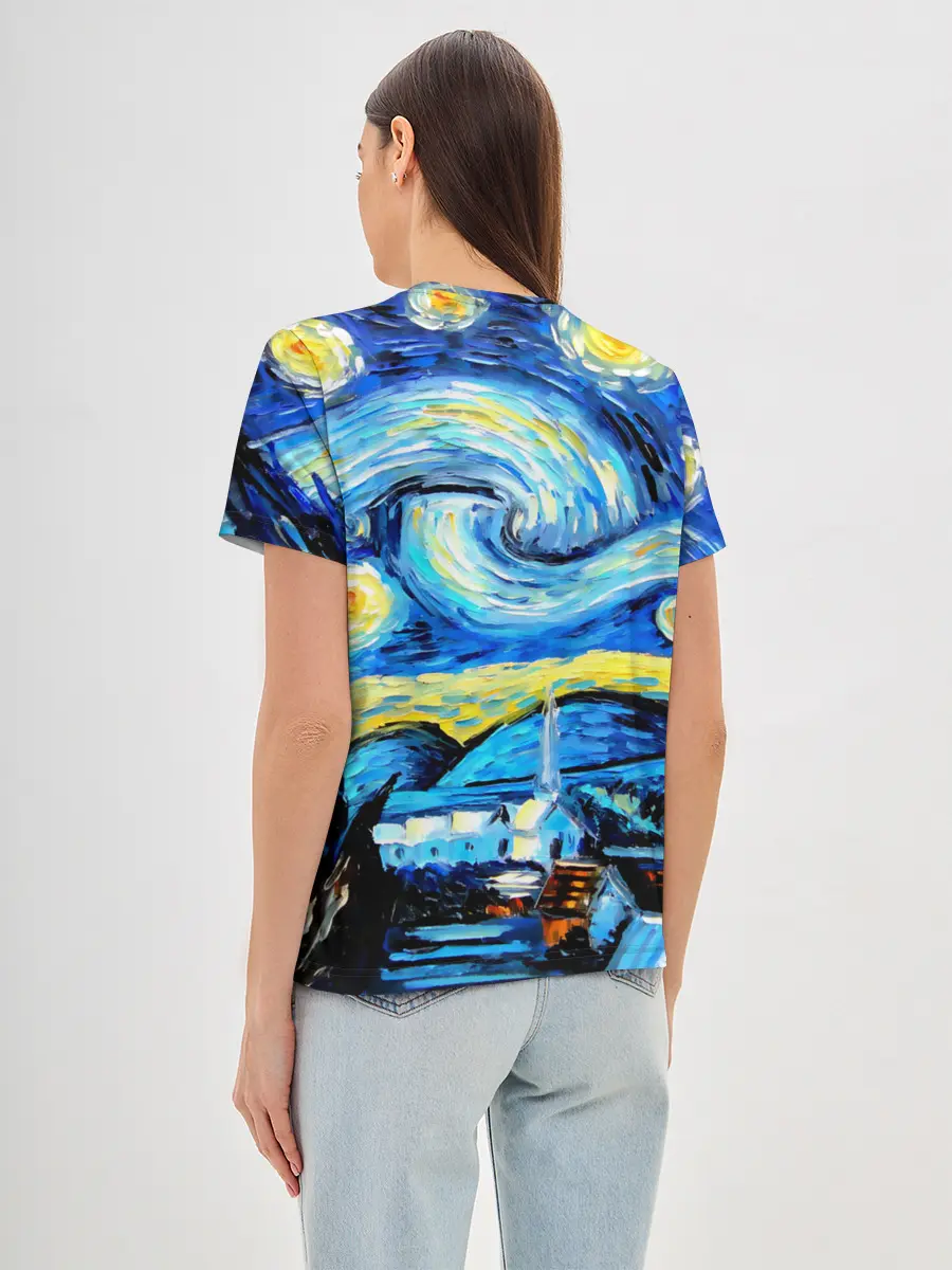 Женская базовая футболка / Искусство