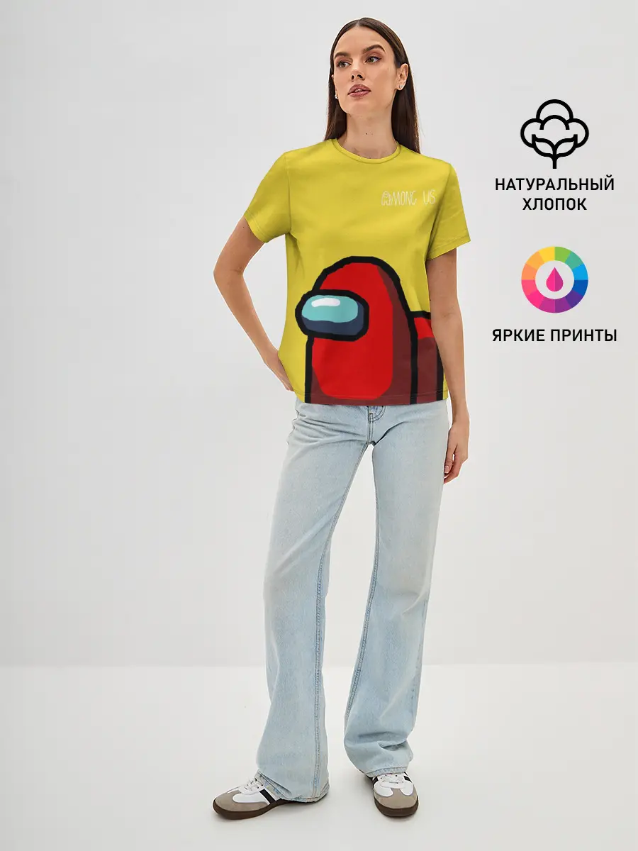 Женская базовая футболка / Among Us classic