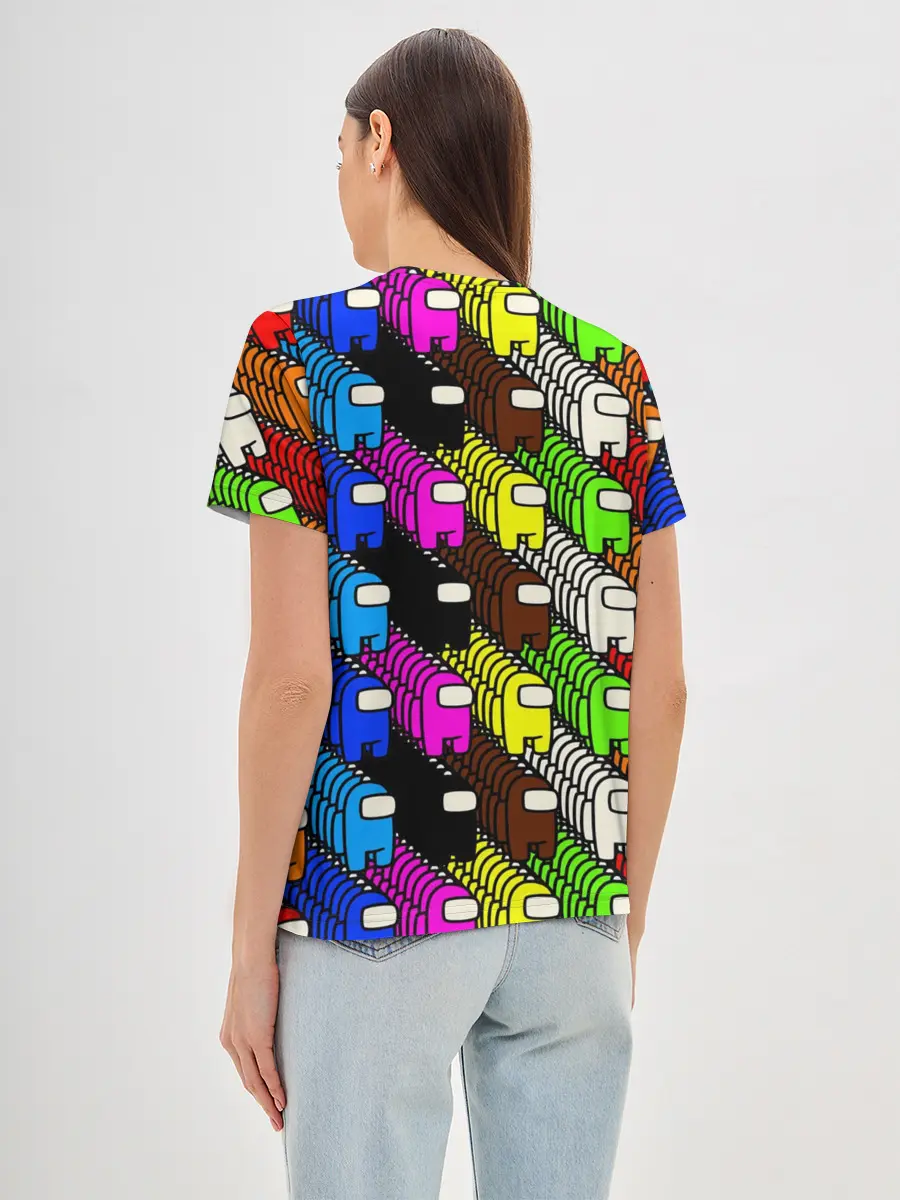 Женская базовая футболка / AMONG US