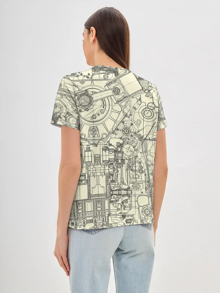 Женская базовая футболка / Лучший инженер