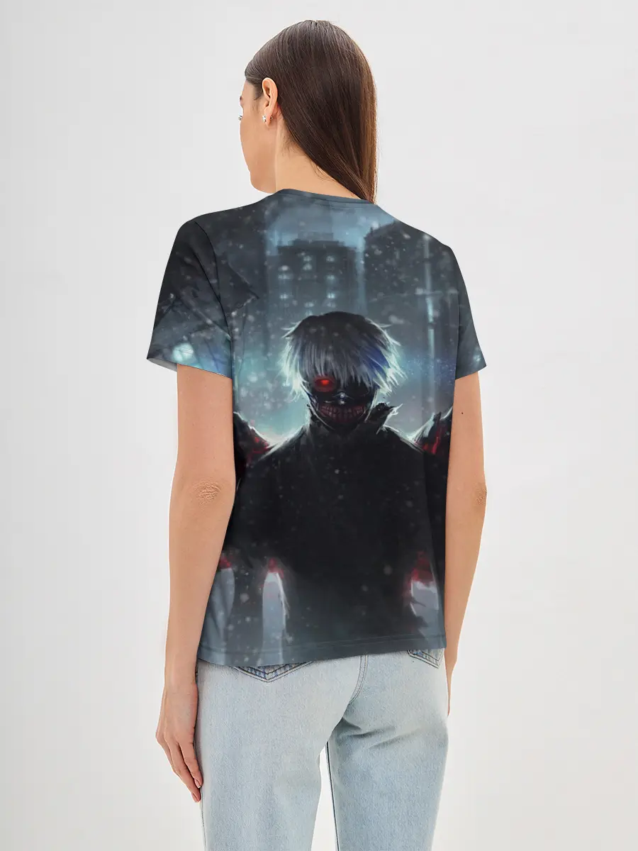 Женская базовая футболка / Токийский Гуль