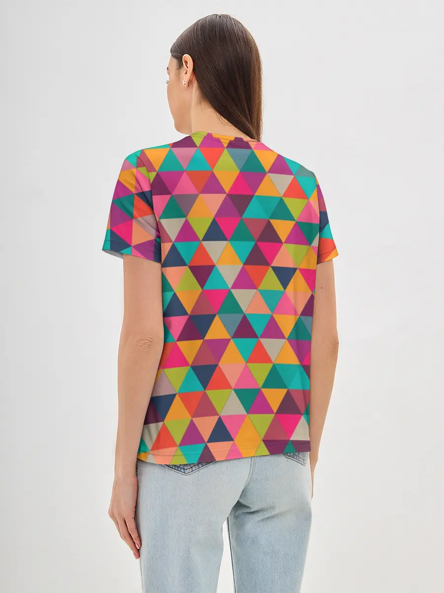 Женская базовая футболка / Котик