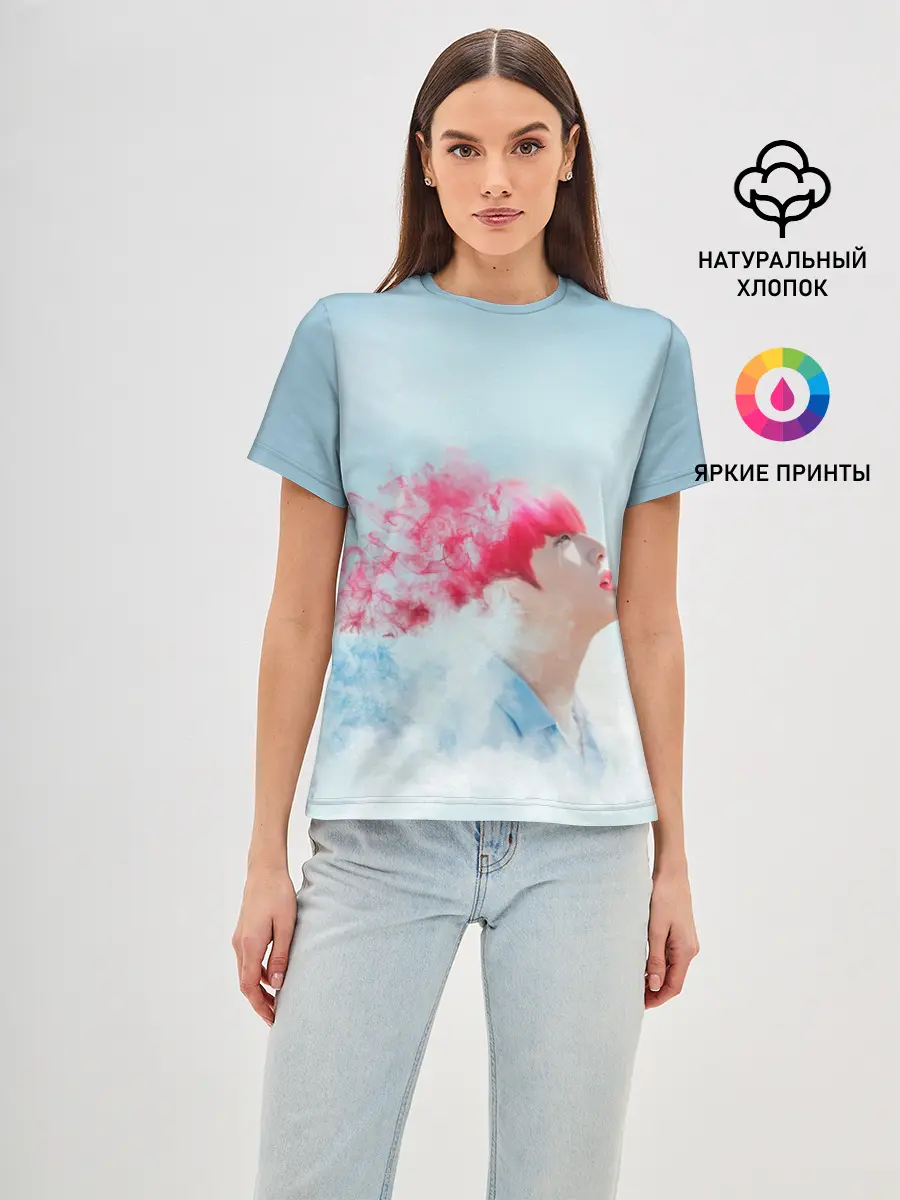 Женская базовая футболка / BTS. Jungkook