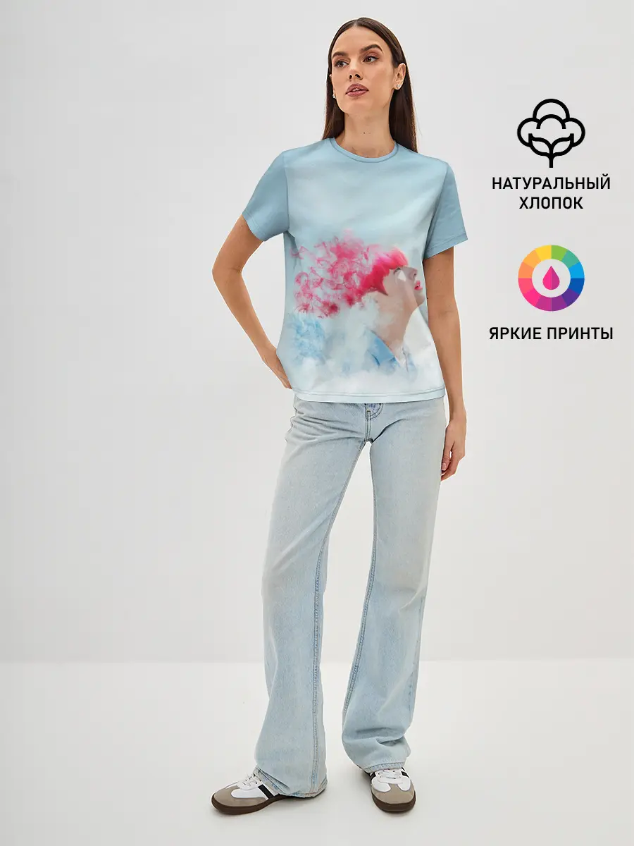 Женская базовая футболка / BTS. Jungkook