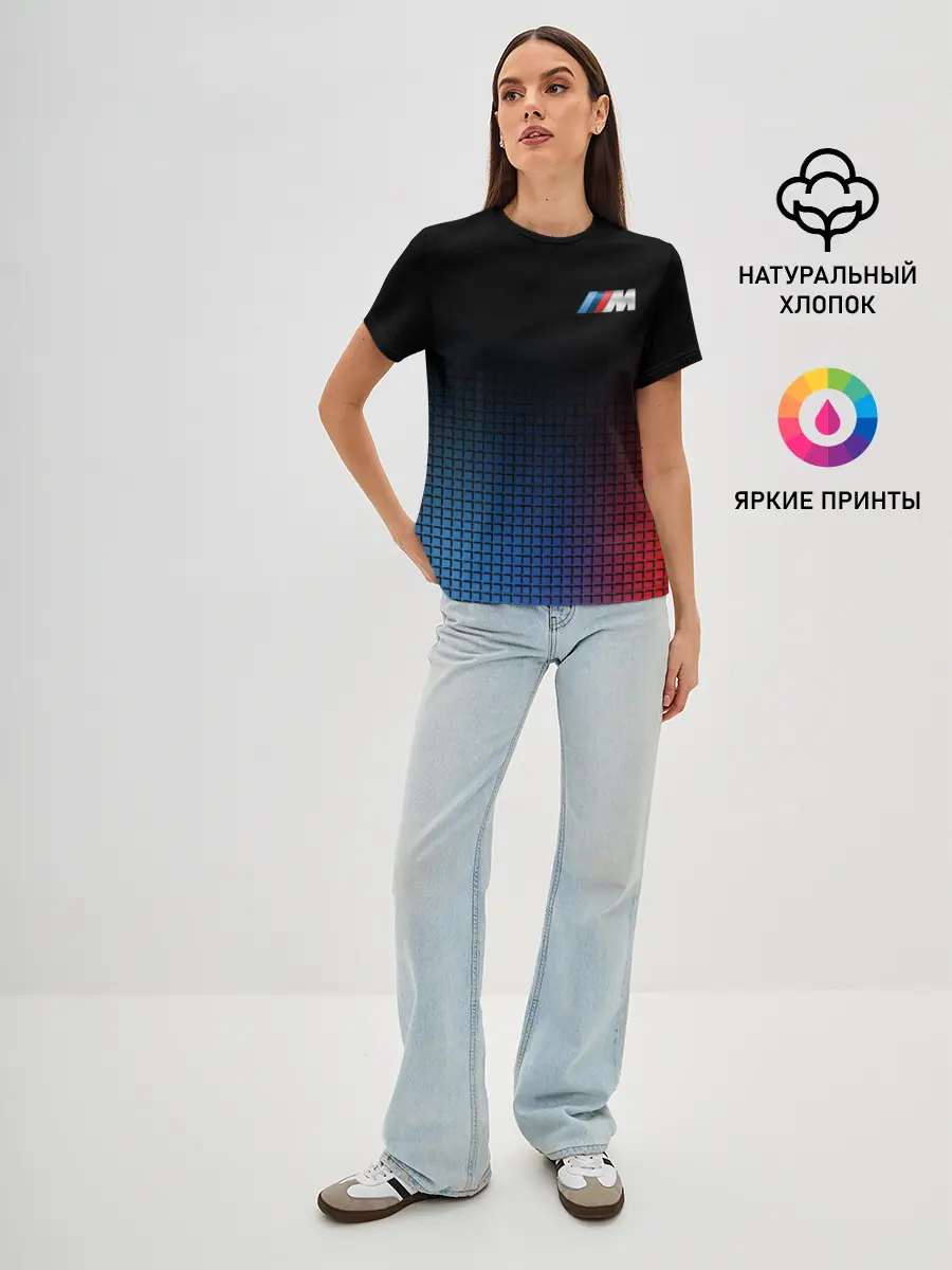 Женская базовая футболка / BMW MOTORSPORT