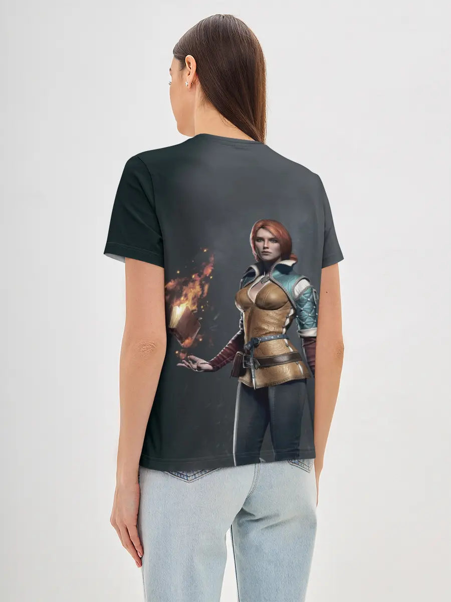 Женская базовая футболка / The Witcher 3